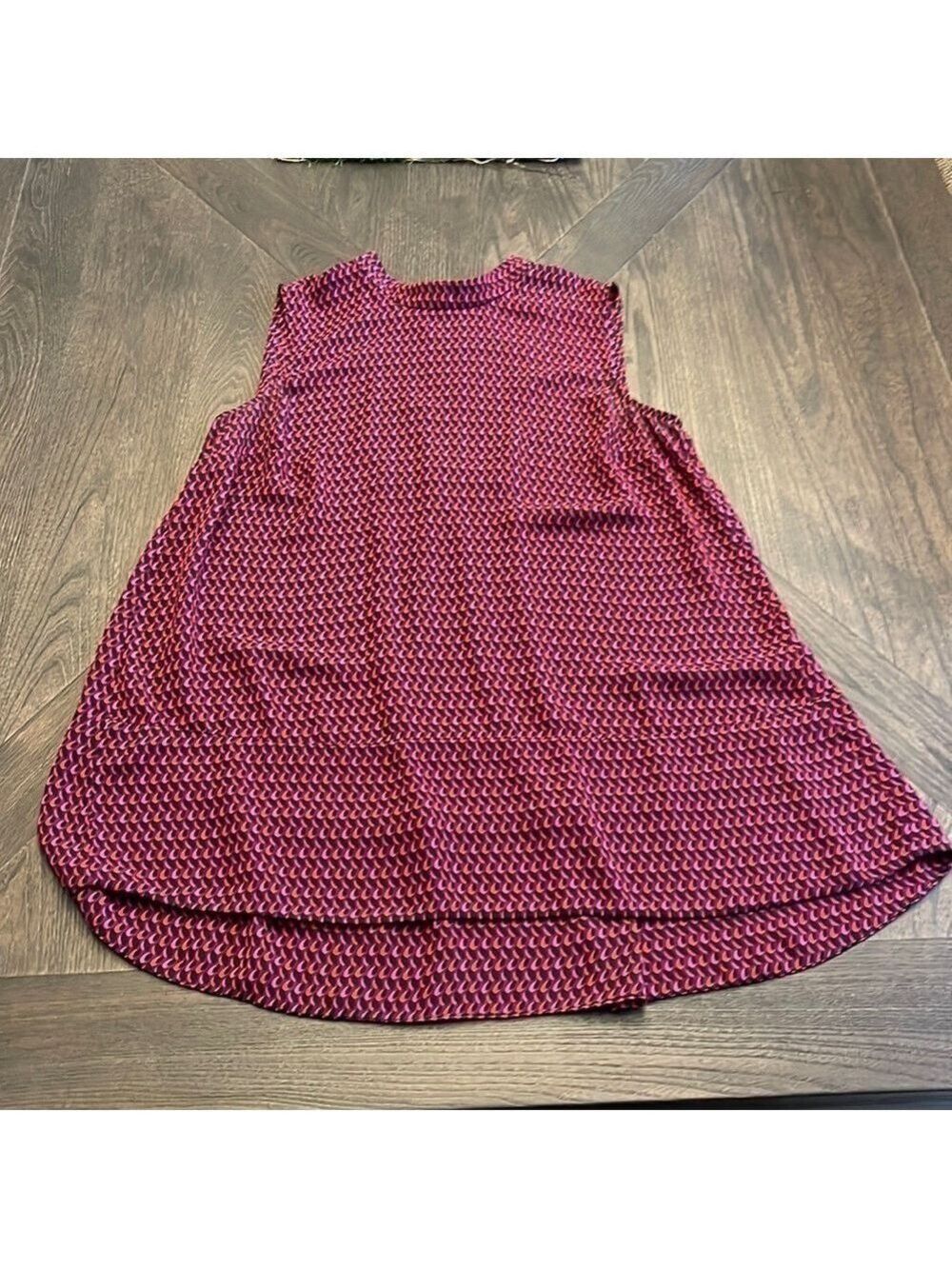 Halogen Tunic Tank Top Medium Retro